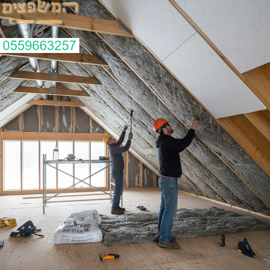 בידוד תרמי מתקדם לתקרה לשמירה על חום מירבי בחורף וביצועים לאורך שנים