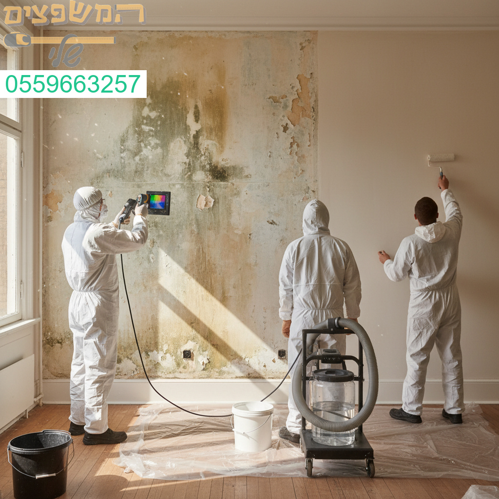 איתור מדויק וטיפול מקצועי בבעיות רטיבות ועיבוי לשיקום קירות מושלם