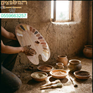 פלטת צבעי האדמה הטבעיים מביאה יופי עמוק ואותנטי לכל קיר ויצירה.