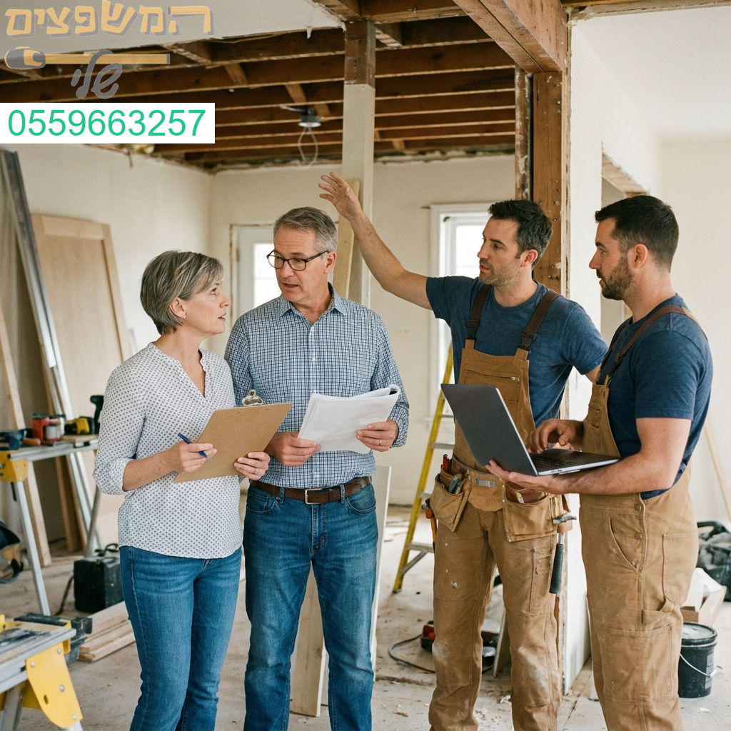 בחירה חכמה של קבלן שיפוצים דורשת 5 שאלות מכריעות