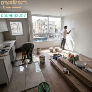 שיפוץ דירה בראשון לציון עבודות גמר מקצועיות לתוצאה מושלמת