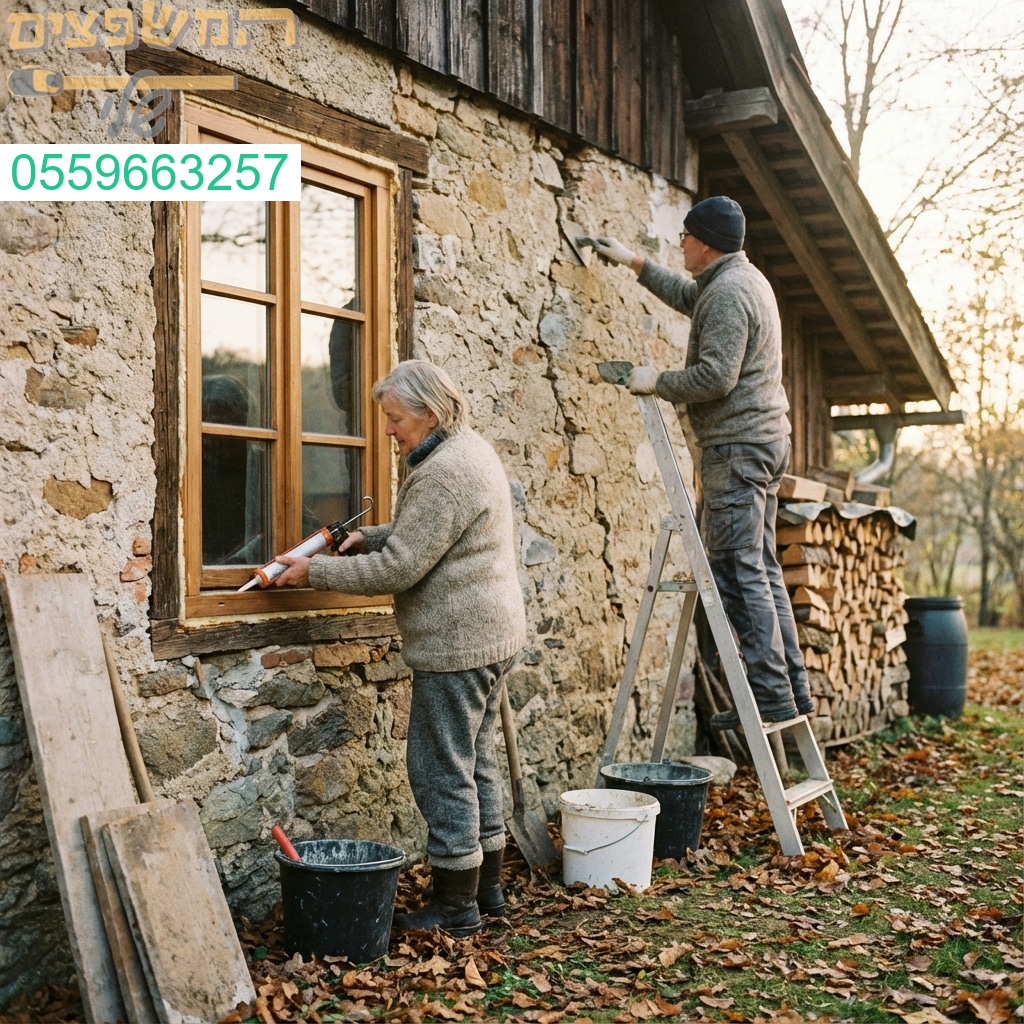 הכנה יסודית לחורף איטום הבית ותיקון סדקים מבטיחים חום וביטחון לכל המשפחה.