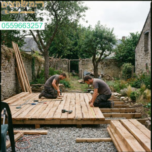 בניית דק עץ איכותי המעוצב בקפידה ומשדרג כל גינה לפינת אירוח חלומית ומושלמת