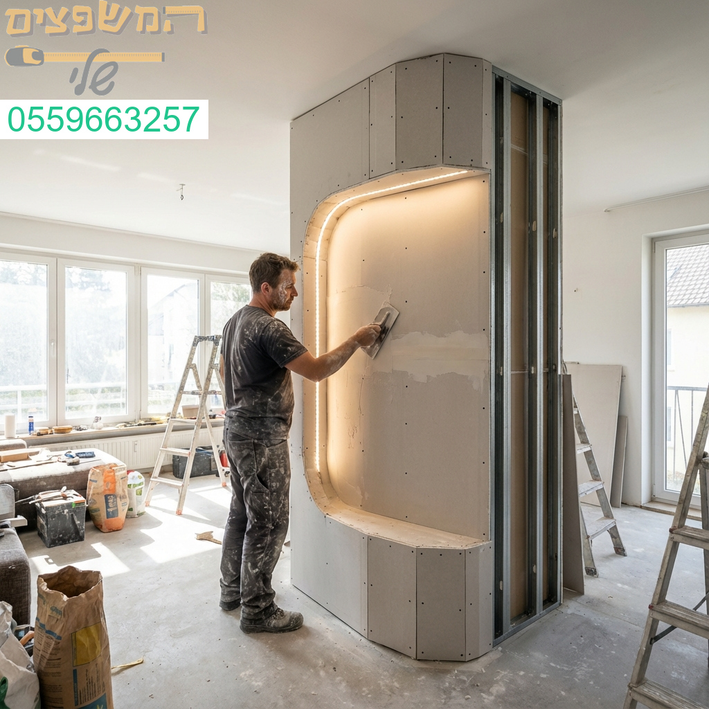 גלו את סודות בניית נישת גבס מרהיבה עם תאורה מובנית שתהפוך כל חלל ליצירת אמנות מעוצבת.