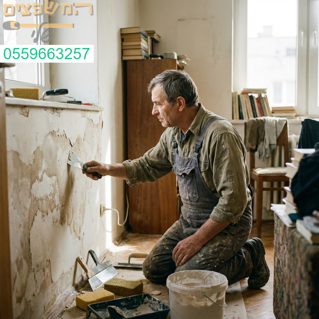 טיפול מומחה ברטיבות קירות פנימיים לבית בריא ויפה.