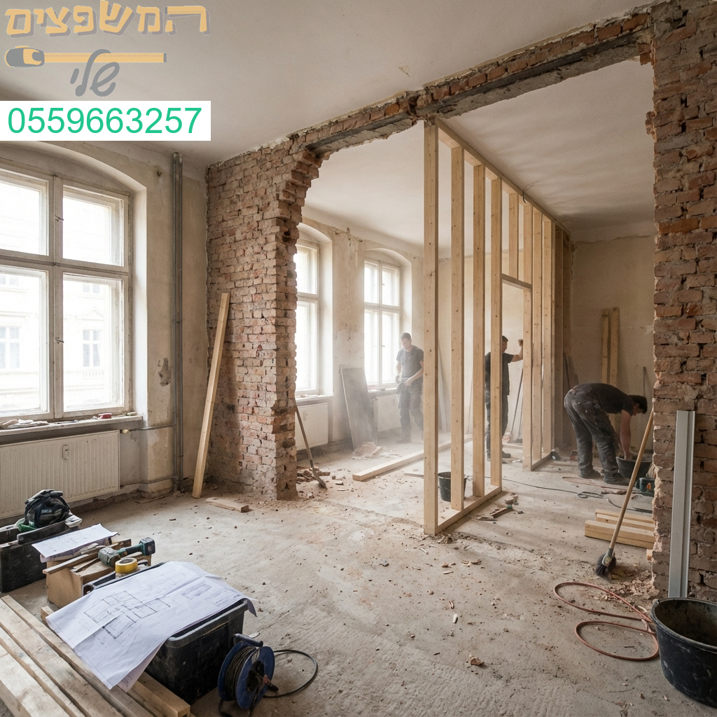 הפיכת דירת 3 ל-4 חדרים דורשת תכנון מדויק וביצוע מקצועי ליצירת המרחב המושלם עבורכם.