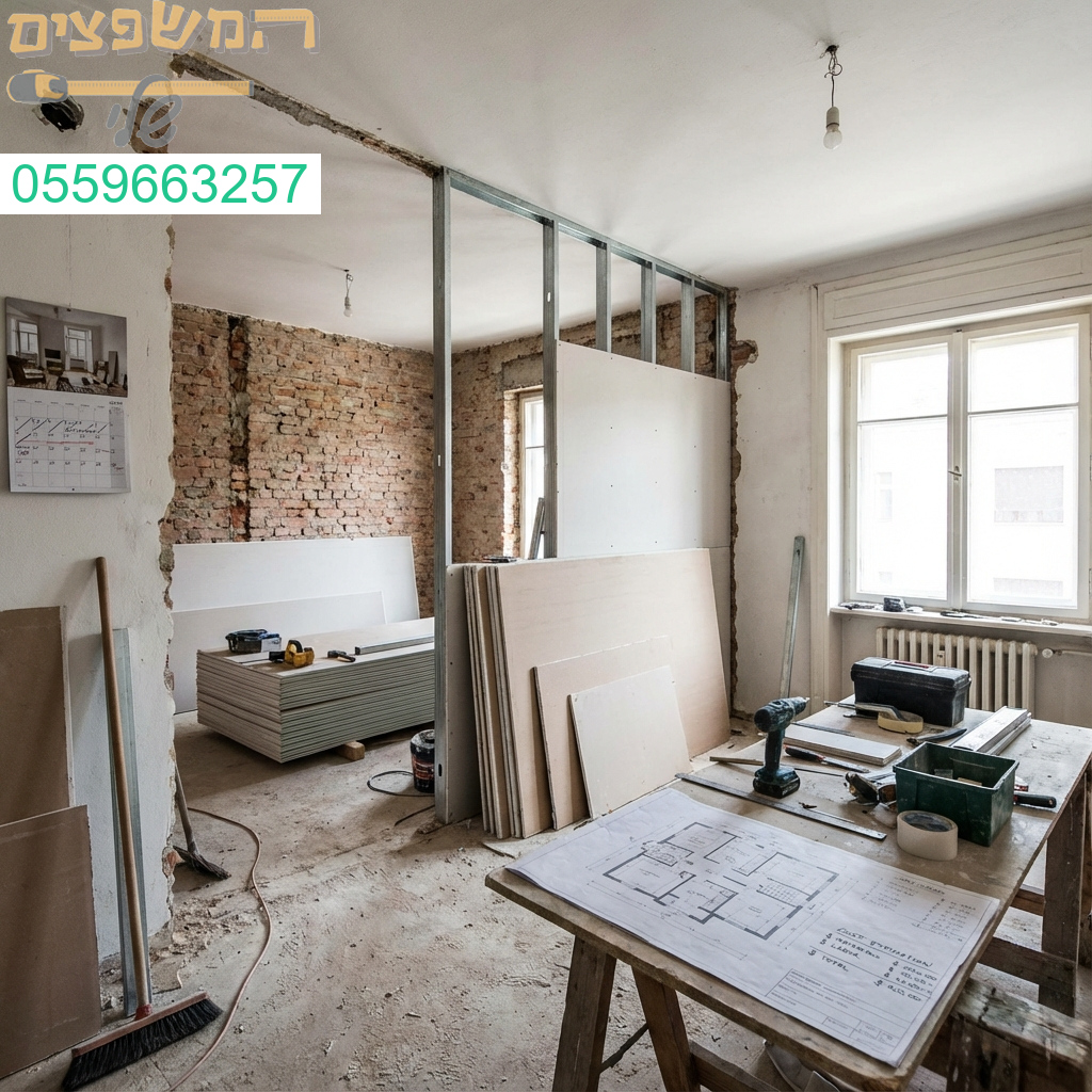שיפוץ דירה הוספת חדר יצירת ערך בתכנון מוקפד
