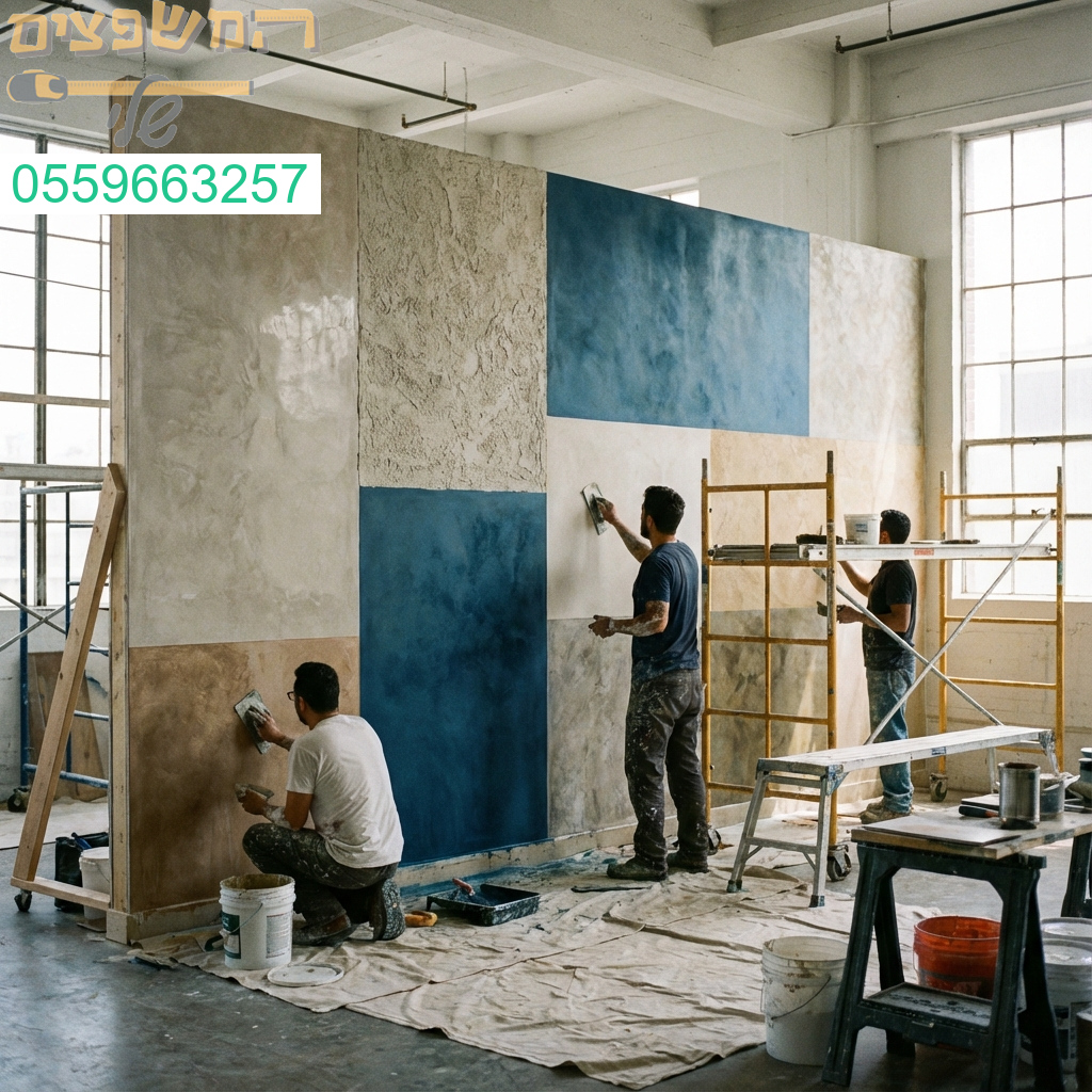 אומנות צביעת קירות דקורטיבית בגימורים וטקסטורות מרהיבות המעניקות לכל חלל מראה יוקרתי וייחודי.