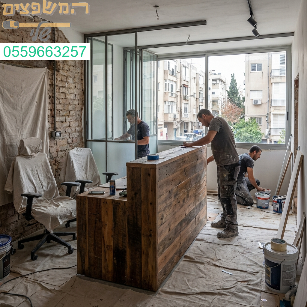 שיפוץ משרדים קטנים בגבעתיים ורמת גן הופכים כל חלל למרשים ואיכותי.