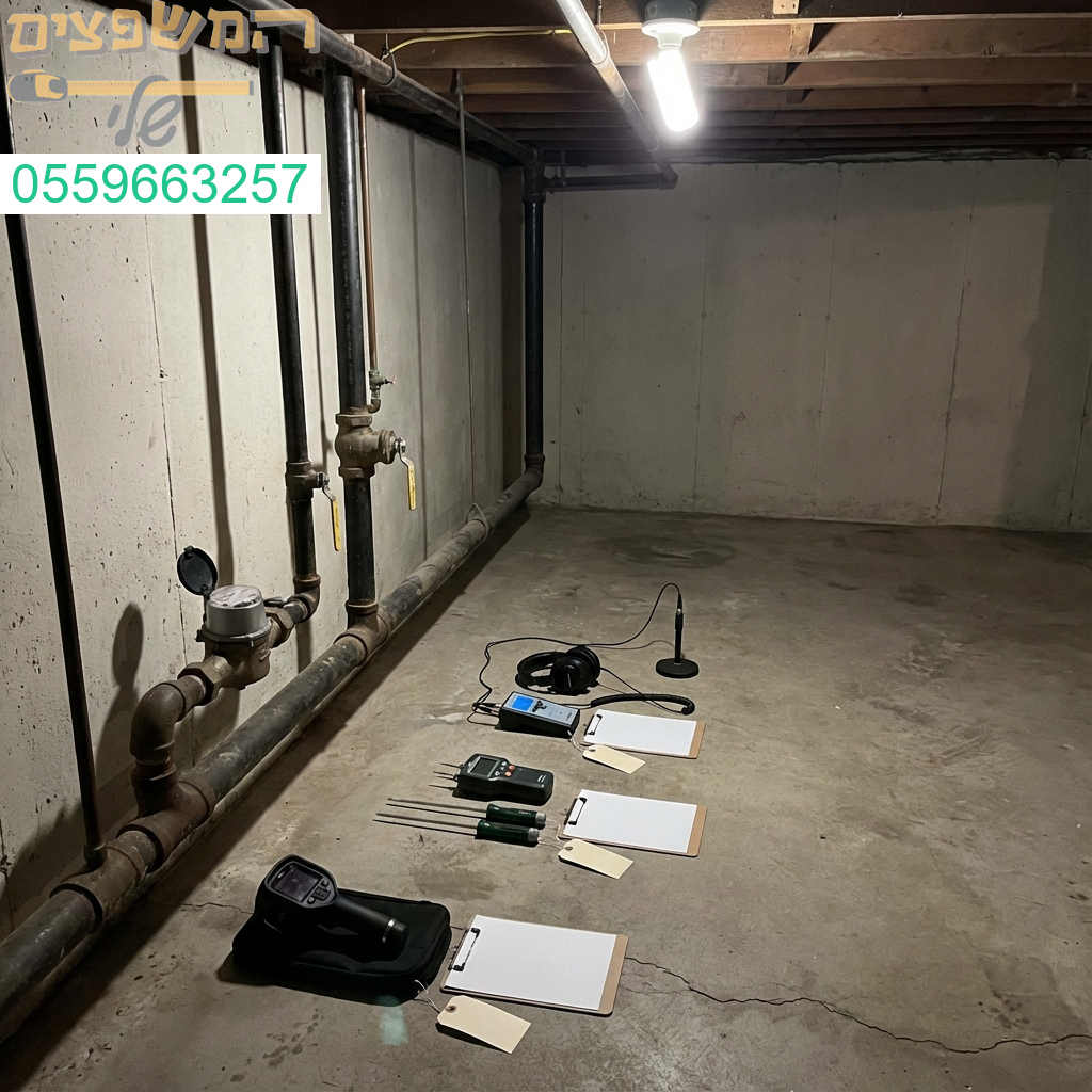 איתור נזילות בטכנולוגיה פורצת דרך לבניין המשותף שקיפות מחיר ודיוק מושלם