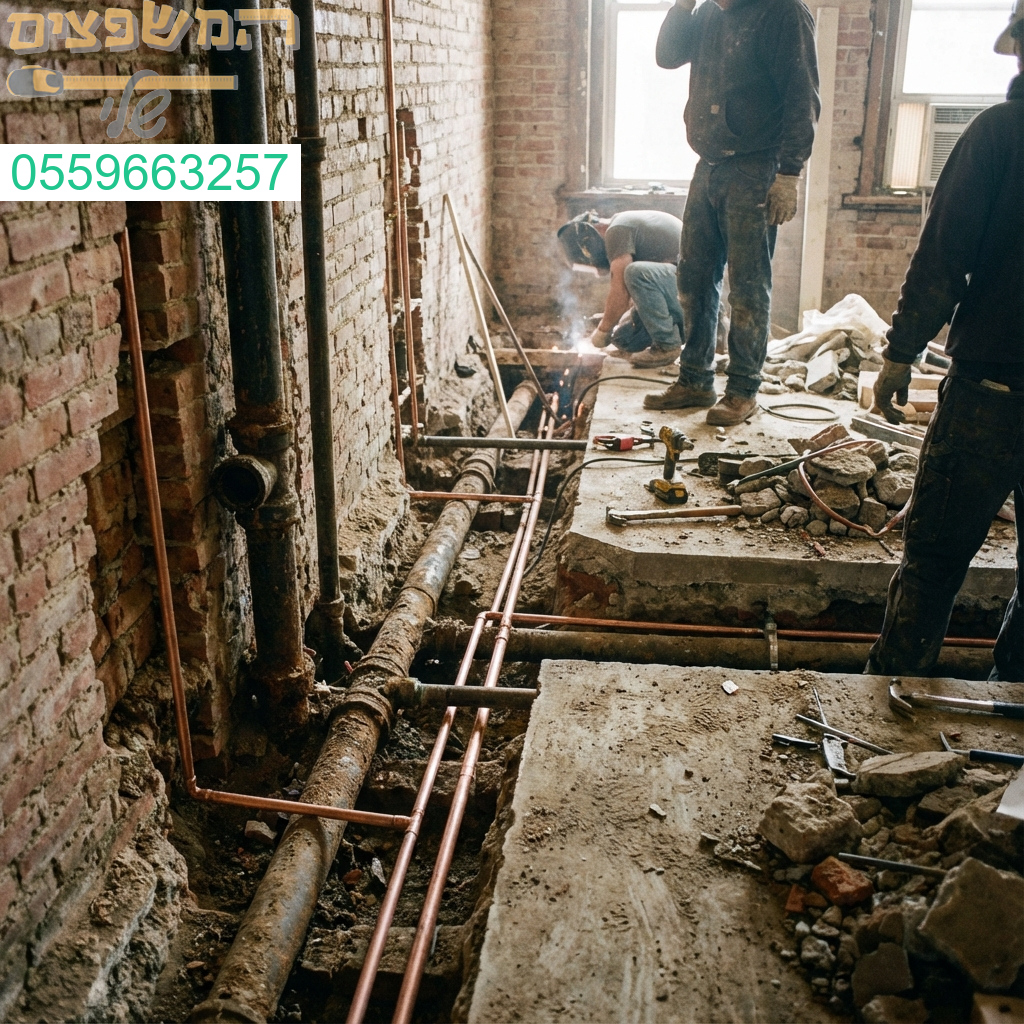 שדרוג אינסטלציה יסודי צנרת גלויה וסמויה לפתרון אמין ואיכותי בסטנדרט הגבוה ביותר