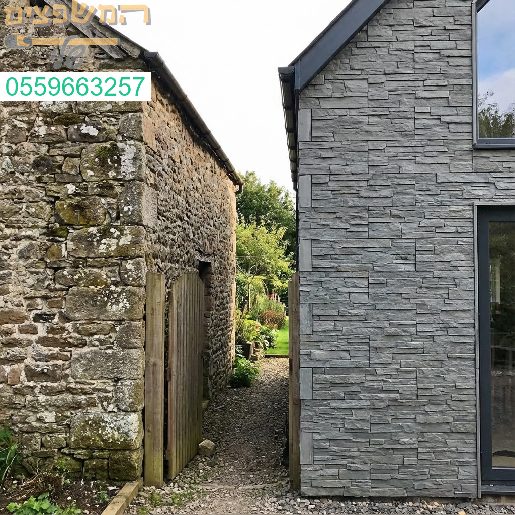 אבן טבעית מול חיפוי אבן יוקרתי עולם של אפשרויות לכל סגנון וחלום עיצובי