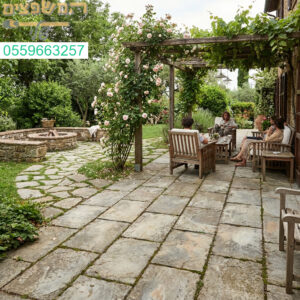 עיצוב חצר המשלב יופי טבעי עם אווירת רוגע קסם של פינה פרטית