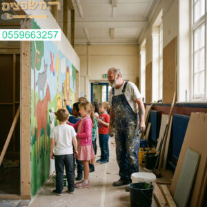 קבלן שיפוצים לבתי ספר וגני ילדים סביבות למידה צבעוניות ובטוחות לדור הבא