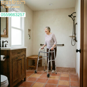 חדר רחצה נגיש: עצמאות ובטיחות לאיכות חיים מיטבית בגיל הזהב.