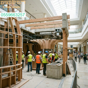 קניונים ומרכזי קניות מתחדשים אצלנו בעיצוב מרהיב ואיכות ללא פשרות