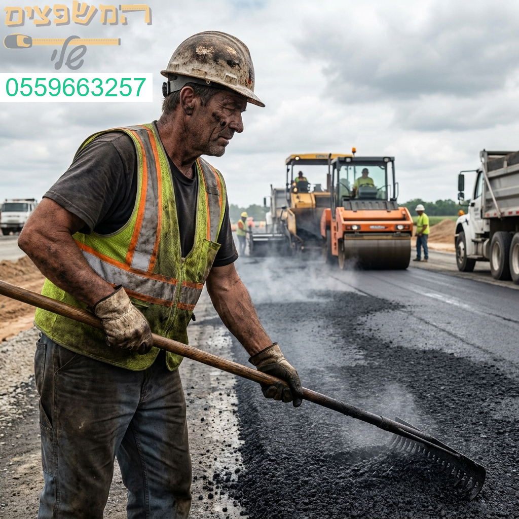 מקצוענות בלתי מתפשרת ורמת גימור מושלמת בכל עבודת אספלט איכותית ועמידה