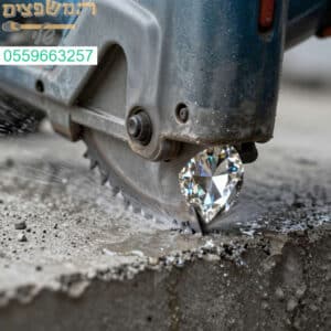 ניסור בטון יהלום מדויק ונקי ללא אבק לעבודה מקצועית ואיכותית במיוחד