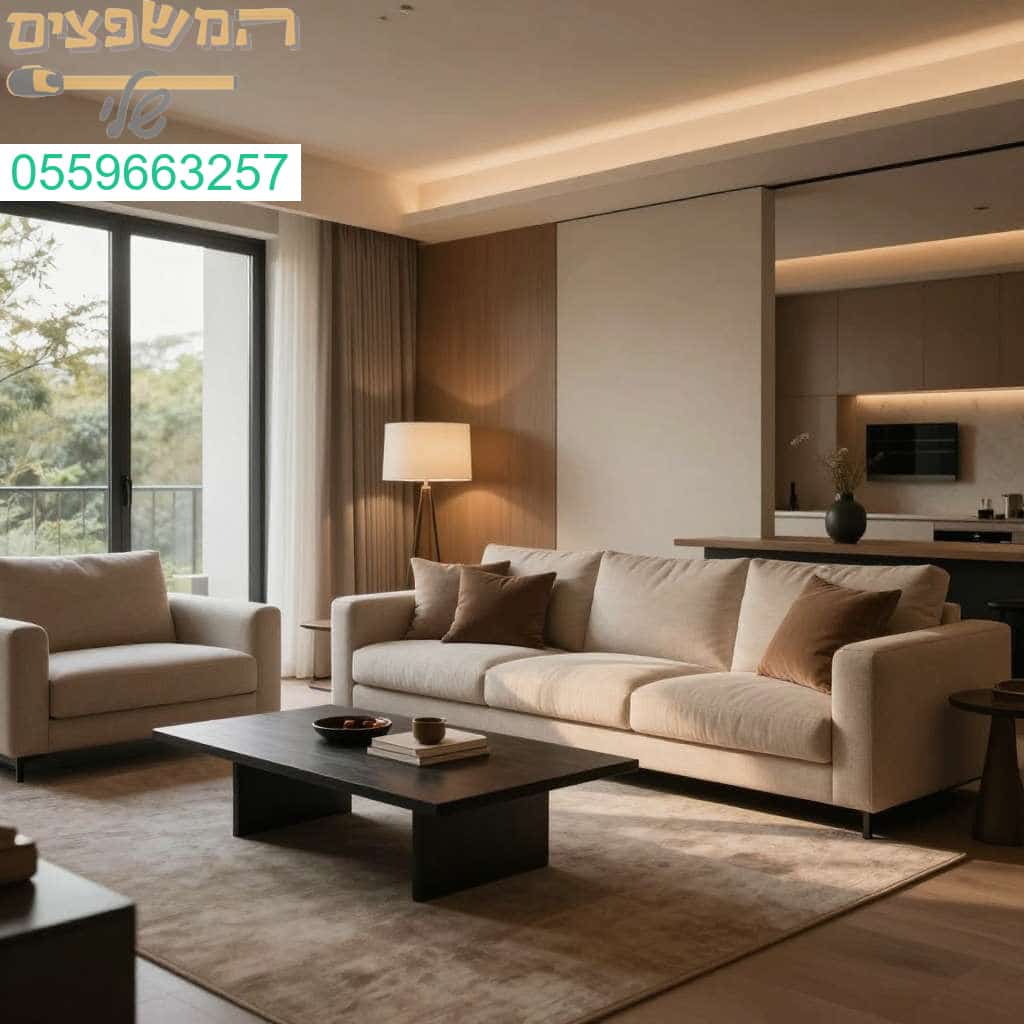 סלון מעוצב ושקט המבטיח נוחות מקסימלית באמצעות פתרונות בידוד תרמי ואקוסטי מתקדמים