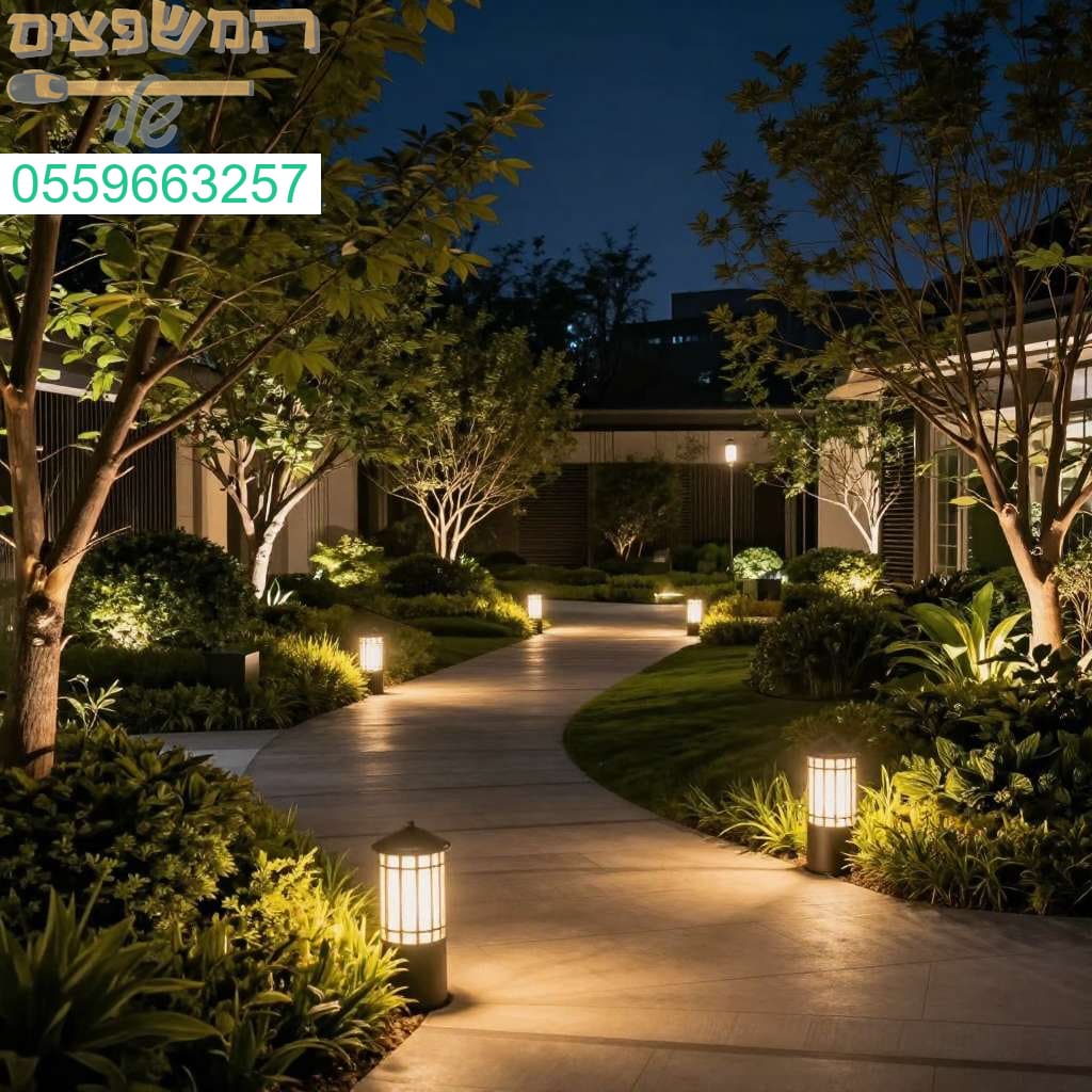 הפוך את הגינה למקום חלומי עם תאורת חוץ יוקרתית ומערכת חשמל חיצוני מקצועית