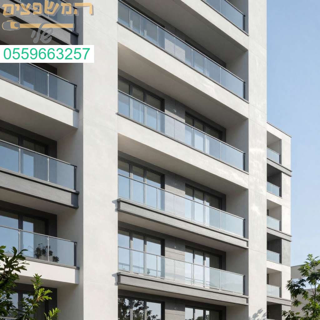 שיפוץ חזיתות מקצועי לבניין מודרני ויוקרתי שמעלה את ערך הנכס שלכם באופן מיידי