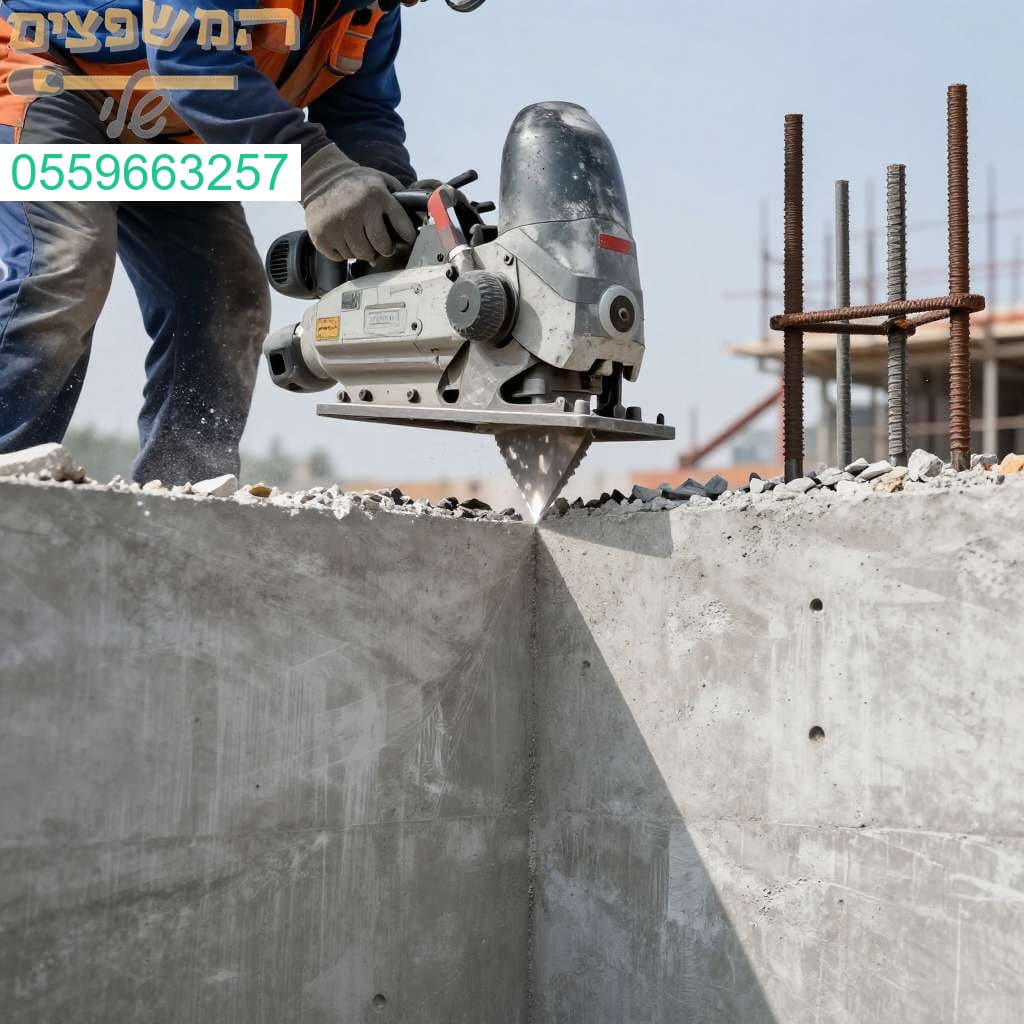 ניסור והנמכת חומת בטון במקצועיות ודיוק מירבי התקשרו עכשיו