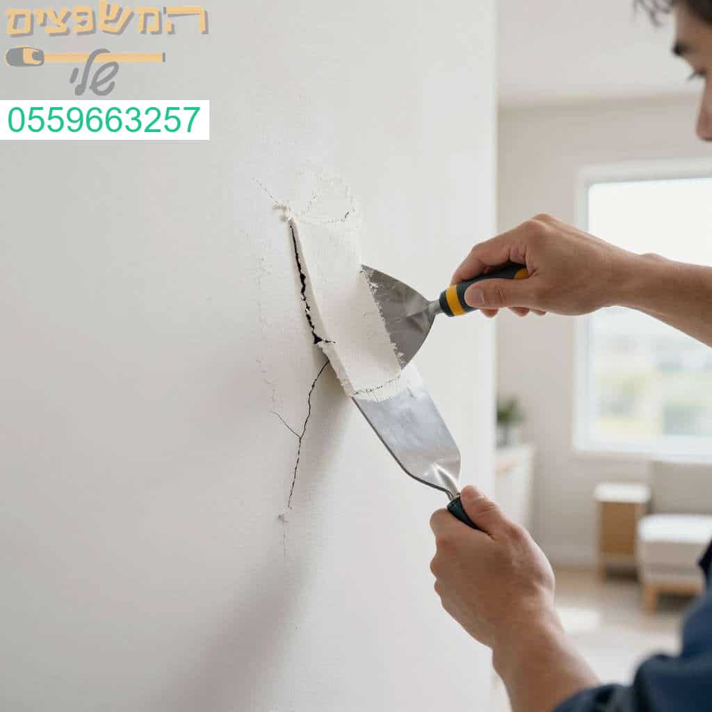 מתקנים סדקים בקירות וגבס בשירות מקצועי למראה חלק מושלם – התקשרו עכשיו!