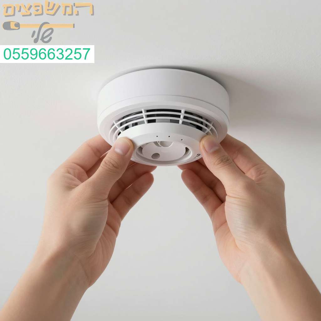 התקנה מקצועית של גלאי אש לשמירה על הביטחון והשקט הנפשי שלכם בבית