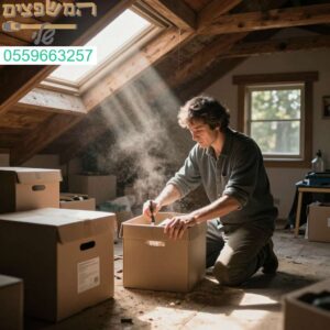 ניקוי עליית גג ברעננה - נפרדים מהאבק ומחזירים את הסדר והניקיון לביתכם