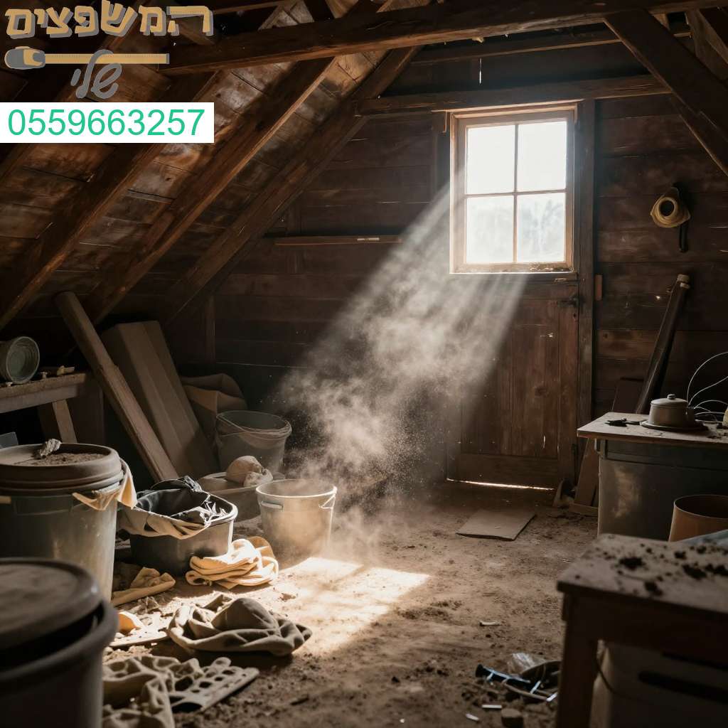 נפרדו מהאבק ומהבלגן بعליית הגג עם שירותי ניקוי מקצועיים בלוד