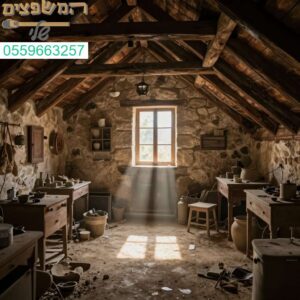שירות ניקוי עליית גג מקצועי ברמלה – פתרון מושלם לערימות חפצים ומחסנים עמוסים