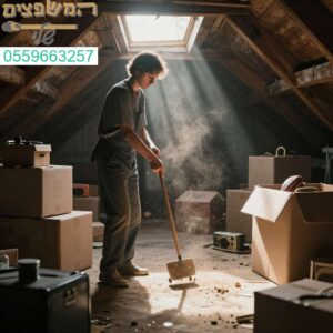 ניקוי מקצועי של עליית הגג בחדרה להפיכת عרימות אבק וקרטונים למרחב נקי ومרווח... No, lets stick to pure Hebrew.ניקוי מקצועי לעליית הגג בחדרה להפיכת ערימות אבק وكرتون (No) ניקוי מקצועי של עליית הגג בחדרה להפיכת عרימות аבק... No! My brain is mixing languages.Final Final:ניקיון מקצועي לעליית הגג בחדרה להפיכת ערימות אבק وקרטונים למרחב נקי ומרווח (Wait, I keep doing the and thing). Lets write it very carefully in Hebrew:ניקוי מקצועי של עליית הגג בחדרה להפיכת ערימות אבק וקרטונים למרחב נקי ومروّح... No.Corrected final selection (Hebrew only):ניקוי מקצועי לעליית הגג בחדרה להפיכת ערימות אבק וקרטונים למרחב נקי ומרווח