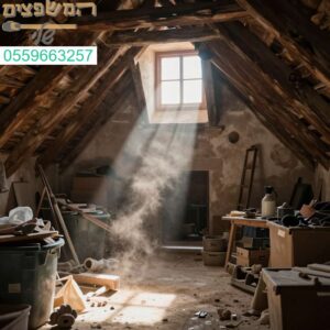 ניקוי יסודי של עליות גג בנס ציונה - ננקה את האבק והבלגן בשירות מקצועי