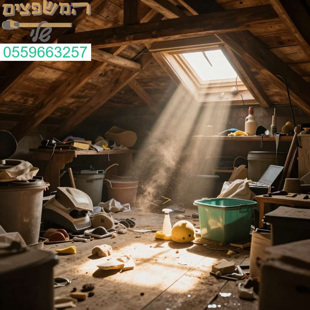 הופכים כל בלגן ואבק בעליית הגג שלכם לנקיות מוחלטת בנתיבות - צרו קשר עכשיו
