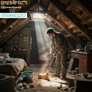 ניקוי עליות גג מקצועי בשדרות להסרת אבק ולכלוך למראה בית נקי ומואר