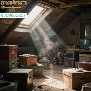 הופכים את האבק והבלגן בעליית הגג לנקי ومסודר בשוהם צרו קשר עכשיו