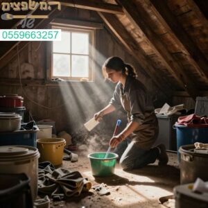 ניקוי עליית גג מקצועי בגני תקווה להחזרת הסדר והאור لבית שלכם