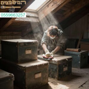 ניקיון עמוק ויסודי של עליית הגג בכוכב יאיר - פתרון מקצועי לאבק וללכלוך