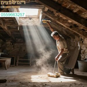 נפרדים מהאבק בעליית הגג! שירות ניקוי מקצועי ויסודי בכל גדרה - התקשרו עכשיו