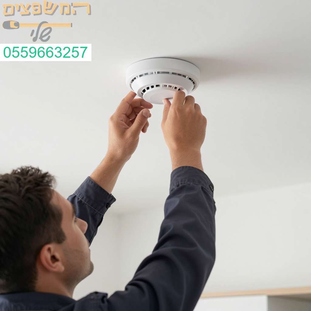 התקנה מקצועית של גלאי אש לשמירה על ביטחון הבית ושקט נפשי מוחלט עבורכם