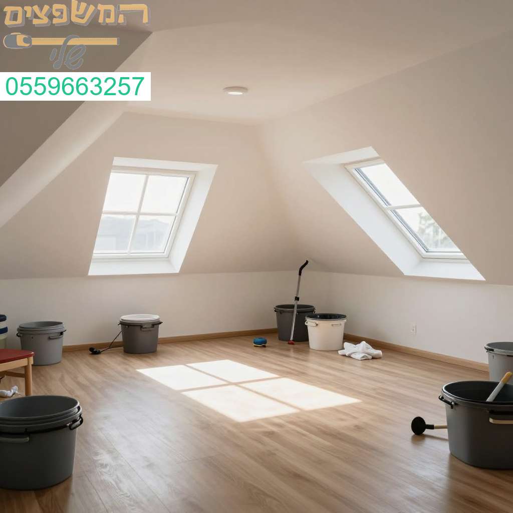 שירות ניקיון עליות גג מקצועי בירושלים למראה נקי ומבריק בביתכם