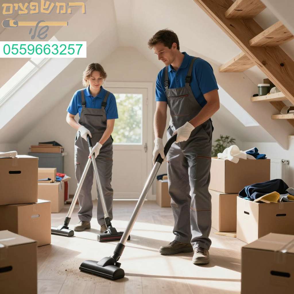 ניקוי עליות גג בפתח תקווה שירות מקצועי ויסודי לבית נקי ומרווח תמיד