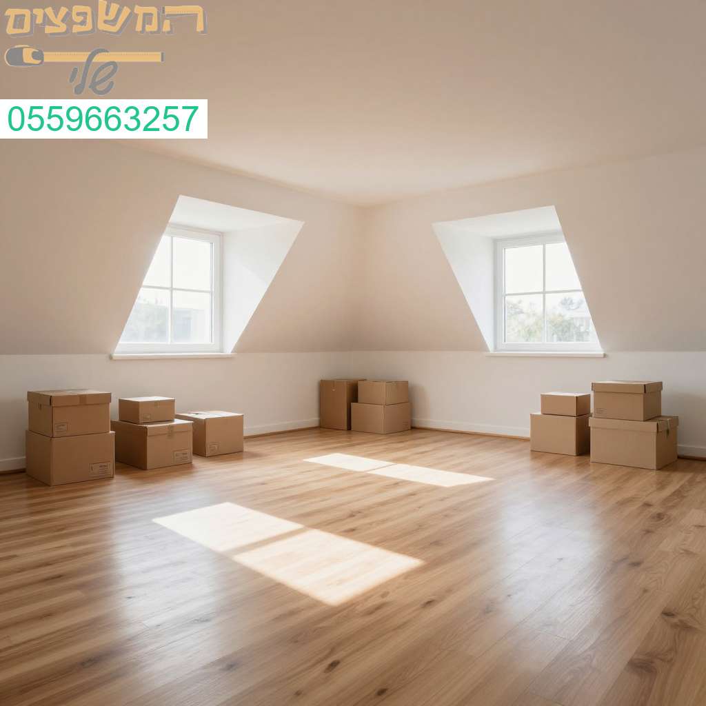 ניקוי עליית גג באשדוד - שירות מקצועי להפיכת החדר שלכם למקום נקי ומרווח