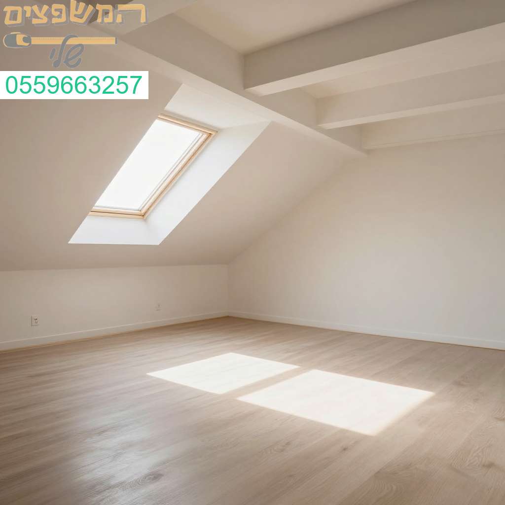 עליות גג נקיות ומוארות באשקלון - השירות המקצועי ביותר לבית מרווח ונקי תמיד