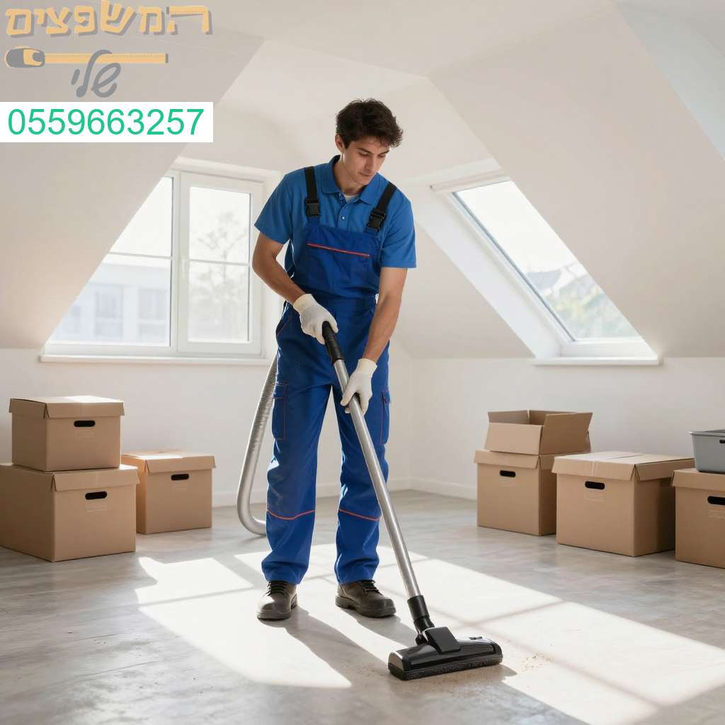 ניקוי עליית גג בבת ים לשירות מקצועי ומהיר לתוצאה נקייה ומסודרת