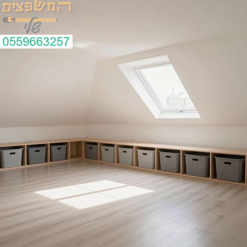 ניקוי וארגון עליות גג במודיעין להפיכת החלל לנקי ומאורגן בדיוק כך צרו קשר