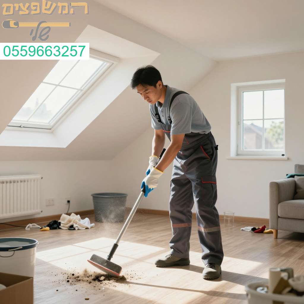 ניקיון עליות גג מקצועי ויסודי בקריית גת לשמירה על בית נקי ובריא תמיד