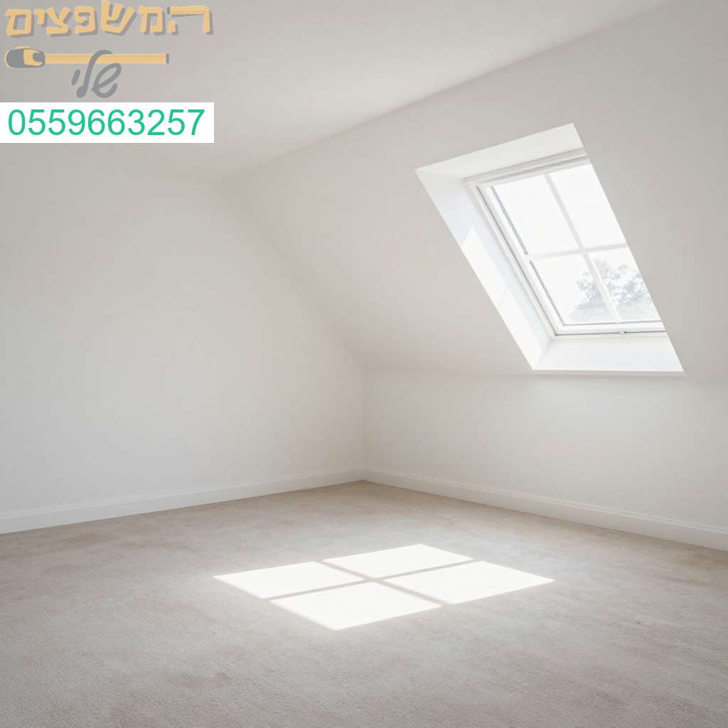 שירות ניקוי עליות גג בקריית ביאליק להפיכת החלל שלכם לנקי מואר وשימושי במיוחד