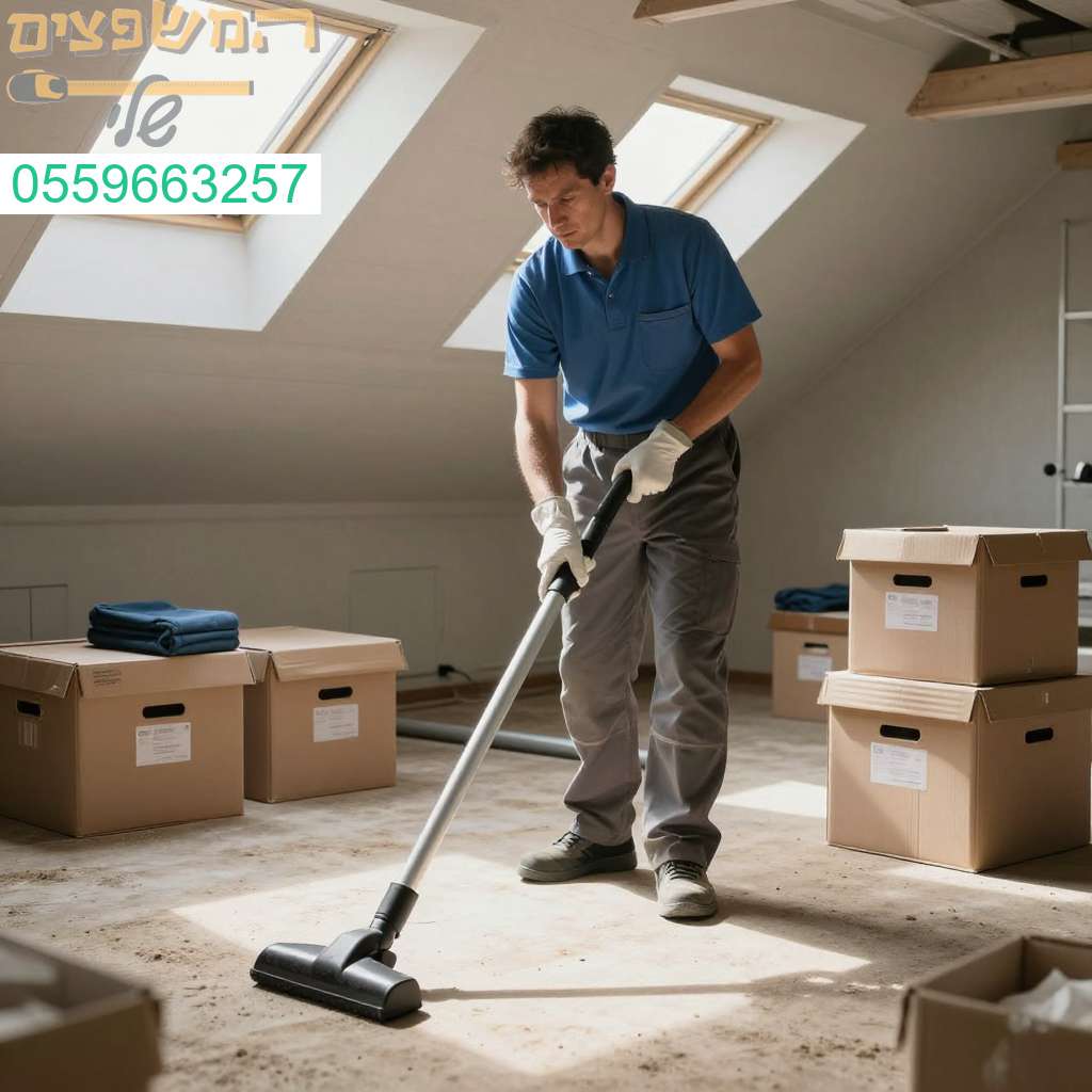 ניקוי עליית גג מקצועי ויסודי ביבנה לשירות איכותי ובית נקי ומרווח
