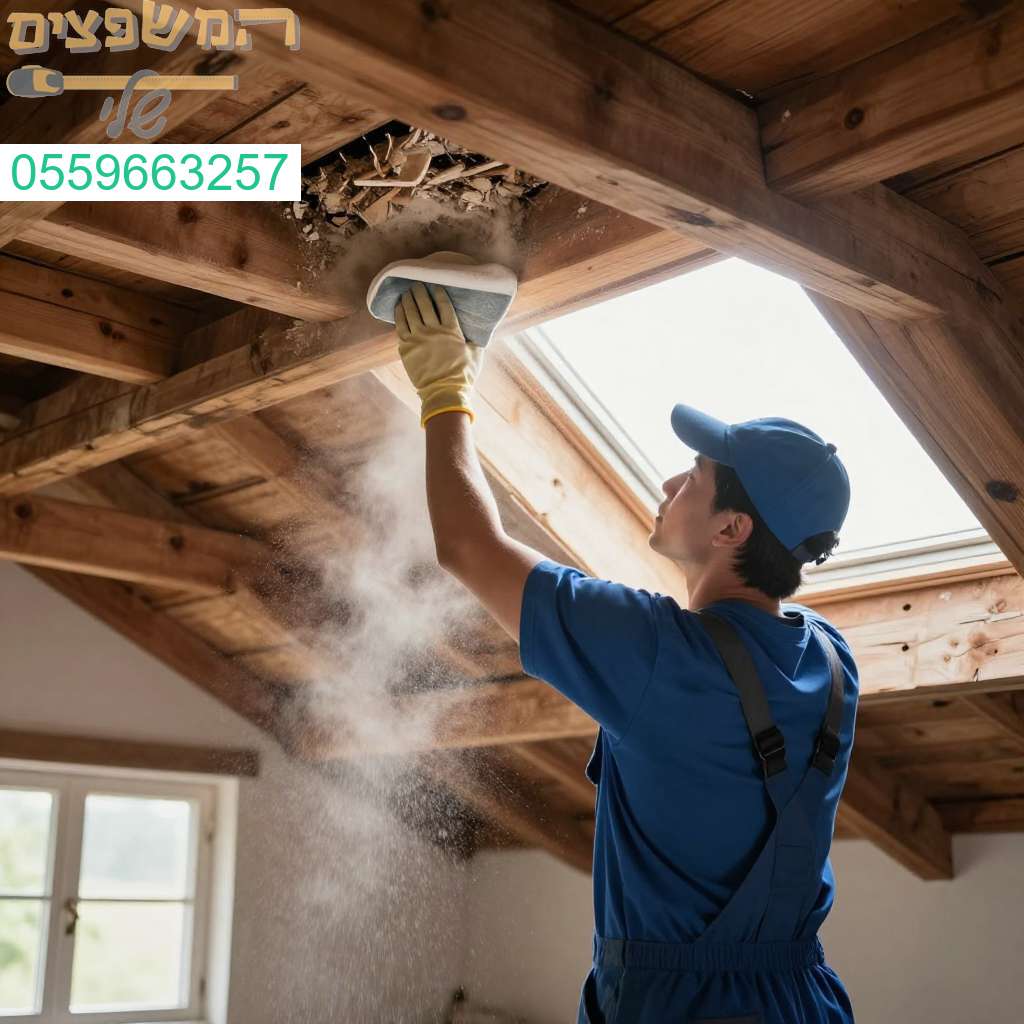 ניקוי עמוק ומקצועי של עליית גג בנתיבות לבית נקי ובריא - צרו קשר